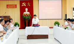 rưởng Ban Tuyên giáo Thành ủy Đà Nẵng -  Đặng Việt Dũng phát biểu tại buổi tọa đàm