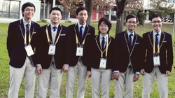 6 thành viên của Đội tuyển Việt Nam tham dự IMO 2014 tại Nam Phi (Em Vương Nguyễn Thùy Dương thứ 4 từ trái qua)